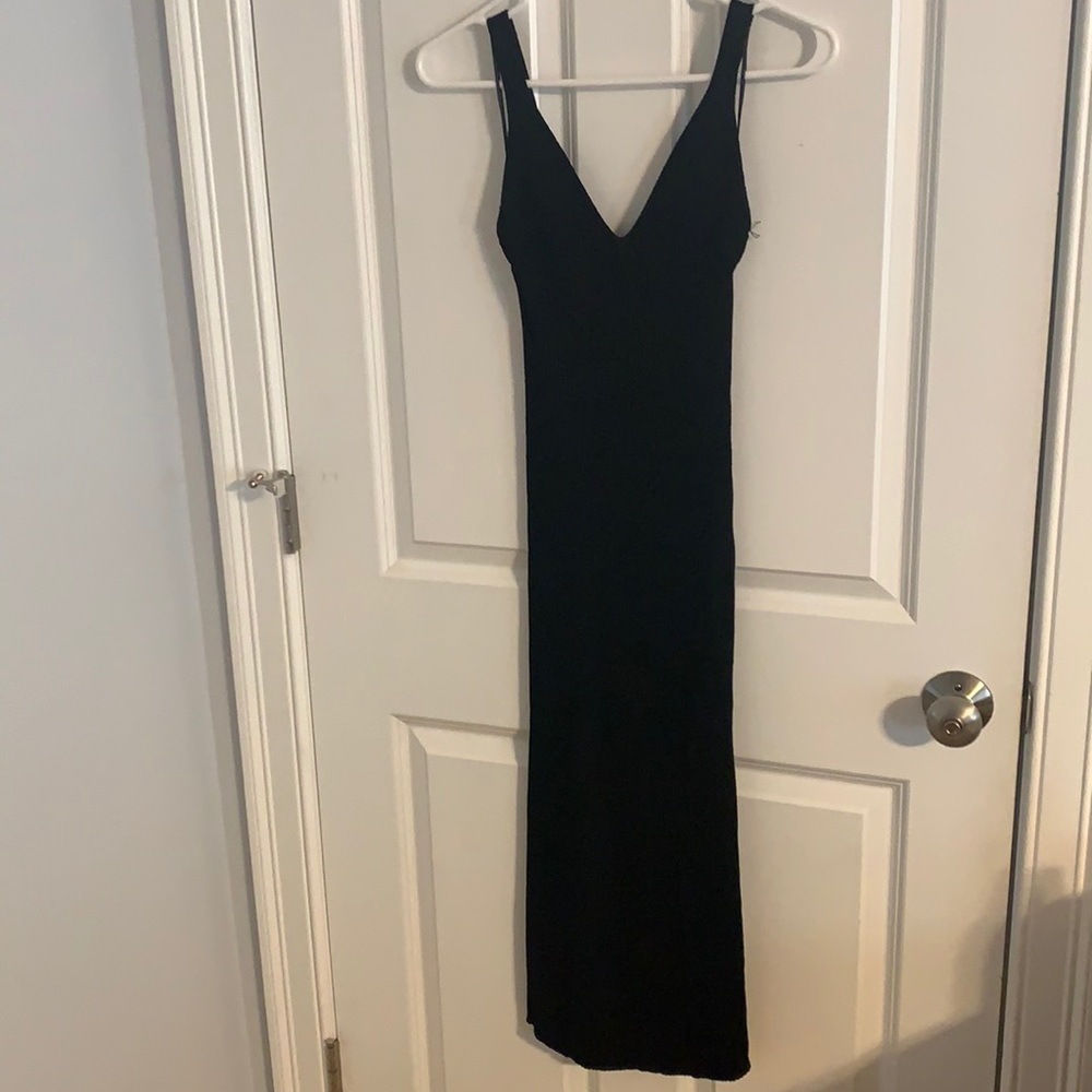Guess Black ribbed dress - women’s size small